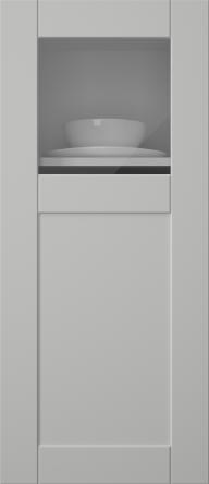 Värvitud uks, Simple, TMU13KPOLA, Light Grey (clear klaas)