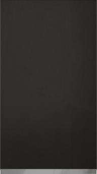 Kasepuidust uks M-Classic TP43P4A, Must (ph50 MetalGrey käepide)