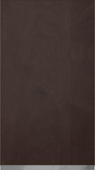 Kasepuidust uks Classic TP47P4A, Tumepruun (ph50 MetalGrey käepide)