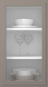 Kasepuidust uks, Format, TP68LA, Mountain (clear klaas)