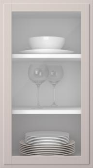 Kasepuidust uks, Format, TP68LA, Lily (clear klaas)