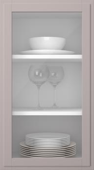 Kasepuidust uks, Format, TP68LA, Shell (clear klaas)