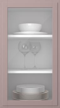 Kasepuidust uks, Format, TP68LA, Mallow (clear klaas)