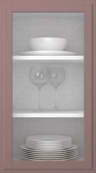 Kasepuidust uks, Format, TP68LA, Fig (clear klaas)