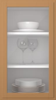 Kasepuidust uks, Format, TP68LA, Tan (clear klaas)