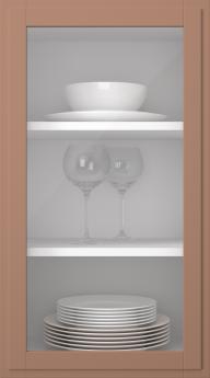 Kasepuidust uks, Format, TP68LA, Mocha (clear klaas)