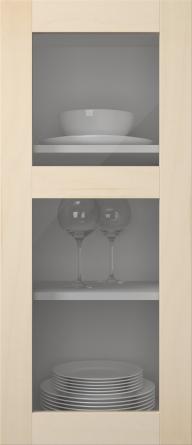 Kasepuidust uks, M-Concept, WS21KPOLA2, Lakitud (clear klaas)