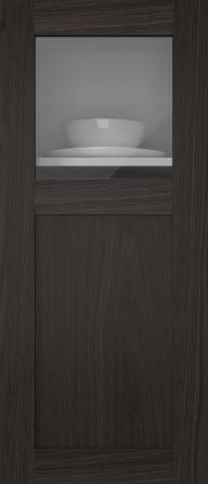 Tammepuidust uks, M-Concept, WS21KPOLA, Espresso (clear klaas)