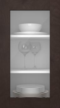 Kasepuidust uks, M-Concept, WS21LA, Kastan (clear klaas)