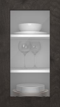 Kasepuidust uks, M-Concept, WS21LA, Espresso (clear klaas)