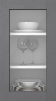 Kasepuidust uks, M-Concept, WS21LA, Hall (clear klaas)