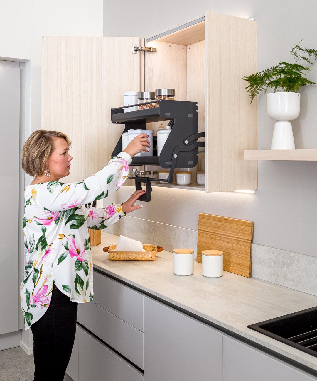 Vetimetön niemekekeittiö iMove mekanismi