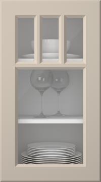 Värvitud uks, Pigment, PM40KA, Cashmere (clear klaas)