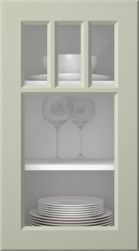 Värvitud uks, Pigment, PM40KA, Sage (clear klaas)