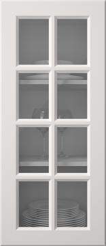 Värvitud uks, Pigment, PM40RUK, Kitt (clear klaas)