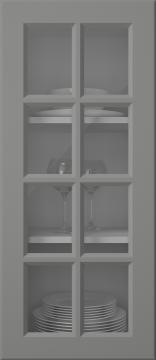 Värvitud uks, Pigment, PM40RUK, Dust Grey (clear klaas)