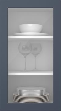 Värvitud uks, Petite, PM60LA, Ocean (clear klaas)