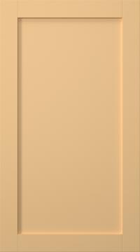 Kasepuidust uks, Frame, PP60, Mustard