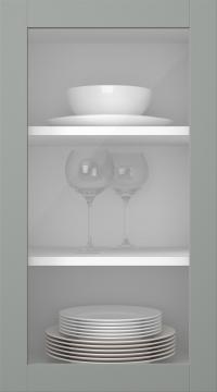 Kasepuidust uks, Frame, PP60LA, Sand (clear klaas)