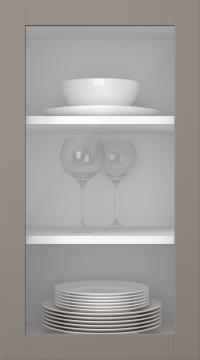 Kasepuidust uks, Frame, PP60LA, Mountain (clear klaas)