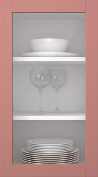 Kasepuidust uks, Frame, PP60LA, Caramel (clear klaas)