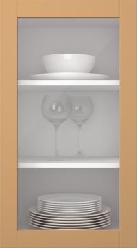 Kasepuidust uks, Frame, PP60LA, Ginger (clear klaas)