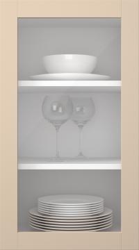 Kasepuidust uks, Frame, PP60LA, Oat (clear klaas)