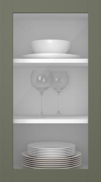 Kasepuidust uks, Frame, PP60LA, Needle (clear klaas)