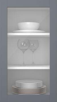 Kasepuidust uks, Frame, PP60LA, Coast (clear klaas)