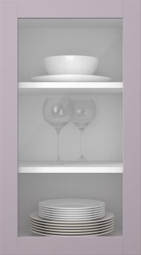 Kasepuidust uks, Frame, PP60LA, Lilac (clear klaas)