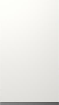 Lakitud uks, Variant, TML874A, White, satin (ph41 must käepide)