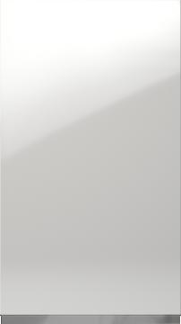 Lakitud uks, Variant, TML874A, White, highgloss (ph50 MetalGrey käepide)