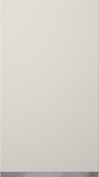 Lakitud uks, Variant, TML874A, Seashell white, matt (ph50 MetalGrey käepide)