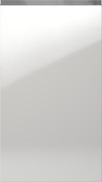 Lakitud uks, Variant, TML874Y, White, highgloss (ph50 MetalGrey käepide)