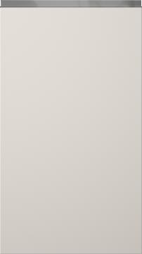 Lakitud uks, Variant, TML874Y, Seashell white, matt  (ph50 MetalGrey käepide)