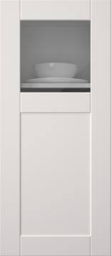 Värvitud uks, Simple, TMU13KPOLA, Kitt (clear klaas)