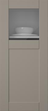 Värvitud uks, Simple, TMU13KPOLA, Stone Grey (clear klaas)