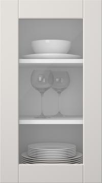 Värvitud uks, Simple, TMU13LA, Arctic White (clear klaas)