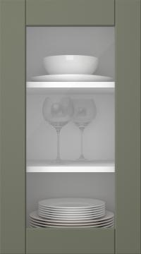 Värvitud uks, Simple, TMU13LA, Rosemary (clear klaas)