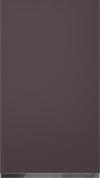 Kasepuidust uks M-Classic TP43P4A, Aubergine (ph50 MetalGrey käepide)