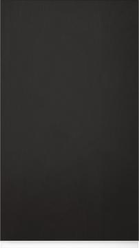 Kasepuidust uks M-Classic TP43P4A, Must (ph49 valge käepide)