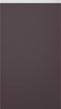 Kasepuidust uks Classic TP47P4A, Aubergine (ph49 valge käepide)