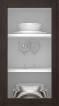 Tammepuidust uks, Format, TP68LA, Kastan (clear klaas)