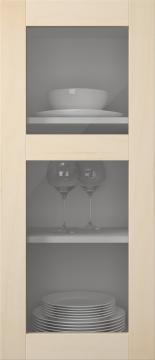 Kasepuidust uks, M-Concept, WS21KPOLA2, Lakitud (clear klaas)