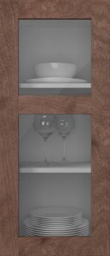 Kasepuidust uks, M-Concept, WS21KPOLA2, Pekaanipähklid (clear klaas)