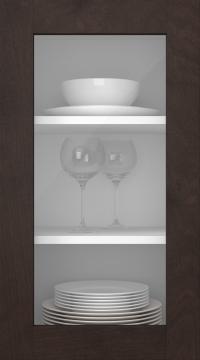 Kasepuidust uks, M-Concept, WS21LA, Kastan (clear klaas)