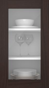 Tammepuidust uks, M-Concept, WS21LA, Kastan (clear klaas)